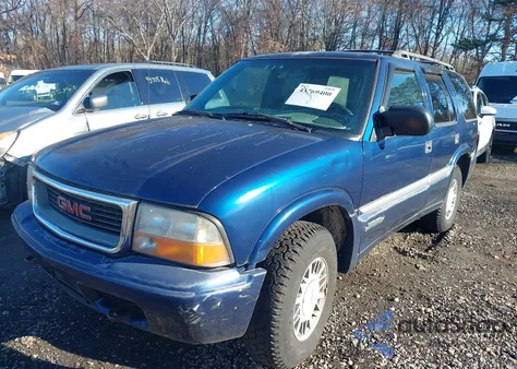 2000 GMC Jimmy Sle z USA, uszkodzony, nr VIN 1GKDT13W4Y2359595